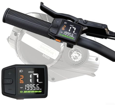Écran DZ41, vélo électrique compatible avec moteur Bafang DZ41 Display M500 M600 BBS0102 HD UART/CAN Protocole mètre