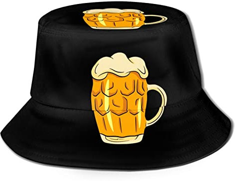 Sommermütze Glas Bier Schlapphut Faltbar Campinghut Verstaubare Hüte Für Outdoor Aktivitäten Angeln Urlaub