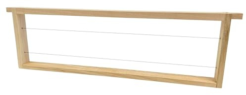 136x DADANT Rähmchen US Honig 141 mit GERADEN Seiten 482 x 141 mm modifiziert