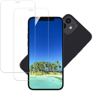 Banuyaw für iPhone 12 Panzerglas 9H Kratzfest Schutzfolie iPhone 12 Folie, Bläschenfrei Displayschutz iPhone 12 Pro Schutzglas Ultra HD iPhone 12/12 Pro Glasfolie, 2 Stück