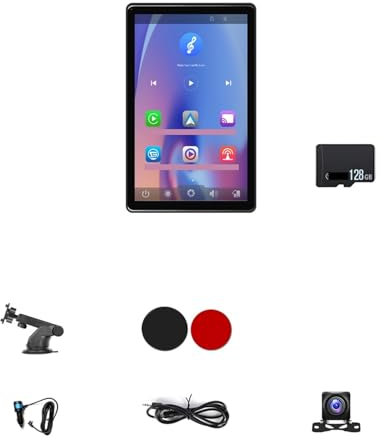 LAINGJINGMEI Carplay Monitor Carplay compatibile for Android auto Car Smart Screen Player Supporta video Cam posteriore(Carplay Cam Card)