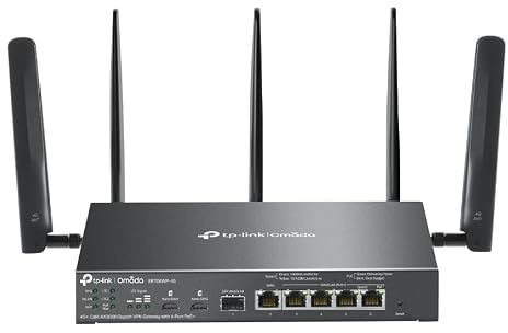 TP-Link Omada Er706wP-4g V1 - Wireless Router - Wwan 4-PorT-Switch (er706wP-4g)