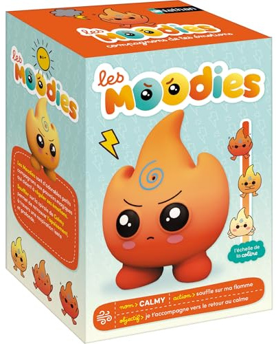 Nathan Les Moodies Calmy, Compagnon des Émotions, Jouet Electronique
