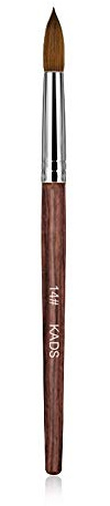 KADS 100% kolinsky sable brush Pinselset Künstler Malen Rotmarderpinsel | Aquarell Acryl Filbert Ölmalpinsel für Malerei Ölmalerei Wasserfarben Bürste (14#)