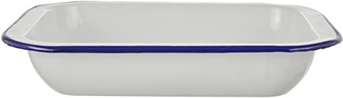 IBILI FUENTE RECTANGULAR BLANCA 27 CM