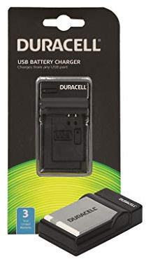Duracell DRC5901 Charger with USB Cable