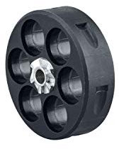 T4E Trommelmagazin, Kaliber .50, Trommelkapazität 6 Schuss, 2 Stück, für MagFed-Paintball Waffen TR 50