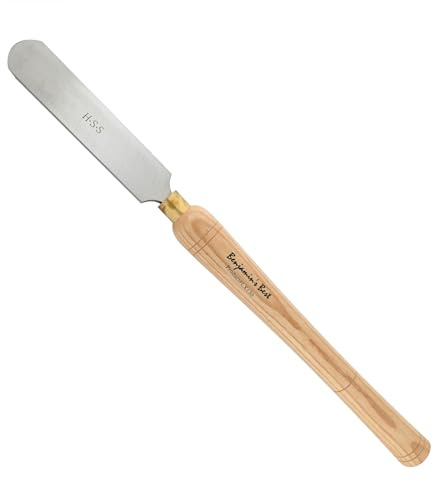 PSI Woodworking LX130 1-1/2 Round Nose Scraper M2 HSS Woodturning Chisel