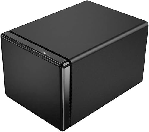 Ultra Slim Portable External Hard Drive, 3.5 Inch 5 Bay Type C with RAID HDD Enclosure Alumium 5Gbps USB3.1 HDD Docking Station Support 80TB Hard Disk HDD Case External Hard Drive