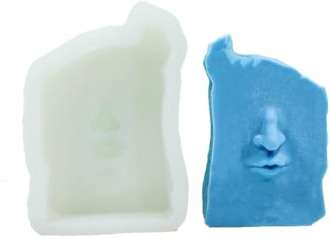 Limtula Stampi per statuette di volto umano stampi per scultura 3D per ornamenti in gesso decorazioni per la casa