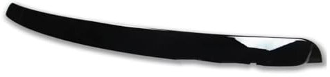 Avfpra Heckspoiler Für 3er E46 1988-2004 Jahr Heckscheibe Dach Auto Spoiler Flügel ABS Schwarz Carbon Kofferraumdachspoiler(Silber)