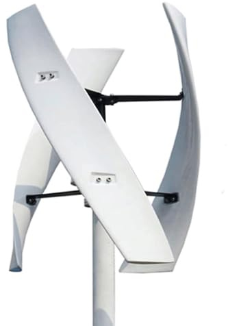 HYZHANHONG 48v, Aerogenerador de 5000 W, 12 V, 24 V, 48 V y 220 V, con 3 Palas, generador de turbina Vertical de imán Permanente, Kit de turbina eólica para híbridos eólicos y solares.