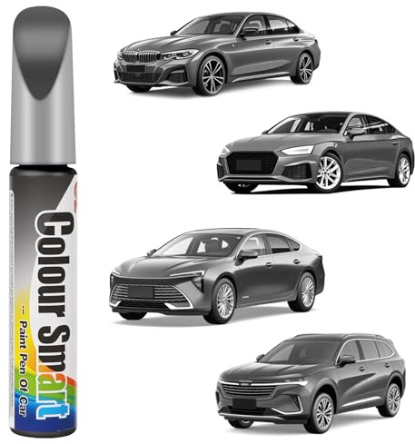flintronic Car Touch Up Paint Pen, 12ml Car Scratch Repair Pen, Scratch and Chip Repair for Cars, Quick and Easy Solution car-scratch Remover Pens for Vehicles, Rim, Automotive Scratches (Silver)