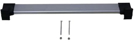 TAIZhiChen Barre d'Équilibrage pour Échelle Télescopique, Barre Anti-Basculement pour Escabeau Pliant, Extension d'Échelle, Traverse Stabilisatrice, avec Embouts Caoutchouc et Vis, 63cm