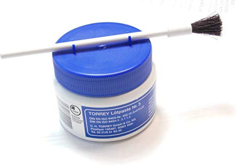 TORREY Lötpaste Nr. 3, 250 g. mit Pinsel