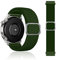 SeNool Cinturino Nylon Intrecciato Compatibile con Xiaomi Watch S1 PRO/Watch S1 / Watch S1 Active/Mi Watch, Ricambio Bracciale Compatibile con Amazfit GTR 4 - Verde