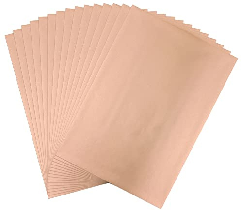 50 Blatt Toner Reaktive Folienfolie für Bastelarbeiten Holographisches Wärmeübertragungs-Folienpapier für Scrapbooking Stempeln Karton Wärmeübertragung DIY-Bastelzubehör 20,1 x 28,9 cm – Roségold
