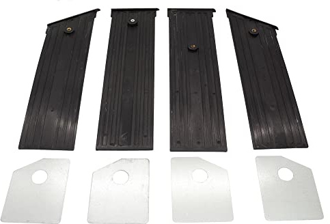 SECURA Kunststoffführungen + Unterlegplatten kompatibel mit Güde GHS 500/6TE Holzspalter