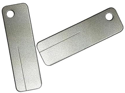 Housoutil 6 Piezas Piedra De Afilar Herramientas De Ceramica Afilador De Llavero Aplastamiento Afilado De Ceramica Sacapuntas Húmedo Afiladores De Anzuelos Vajilla Portátil Diamante
