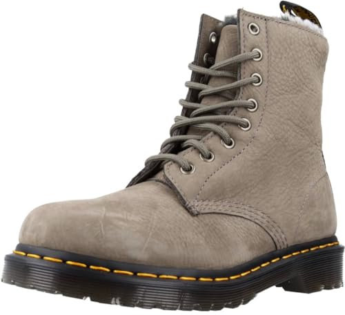 Dr. Martens 1460 Serena DM30953059, Women bovver boots,winter boots, Grey, 40 EU