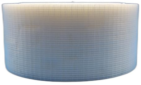 OPIROS Cinta de tela americana universal 50 mm x 25 metros impermeable aislante adherente multi superficie resistente reforzada producto multiusos reparación DIY (transparente)