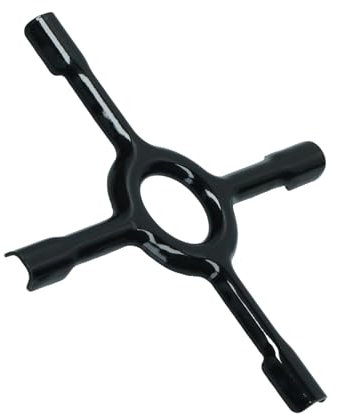 QUAILITAS Universal Gas Hob [130 mm] – Hob Ceramic Pan Stand w/Trivet, Gas Hob for Pan, Utensils, Coffee Makers, Fits Most Models – Cooktop Grates & Accessories