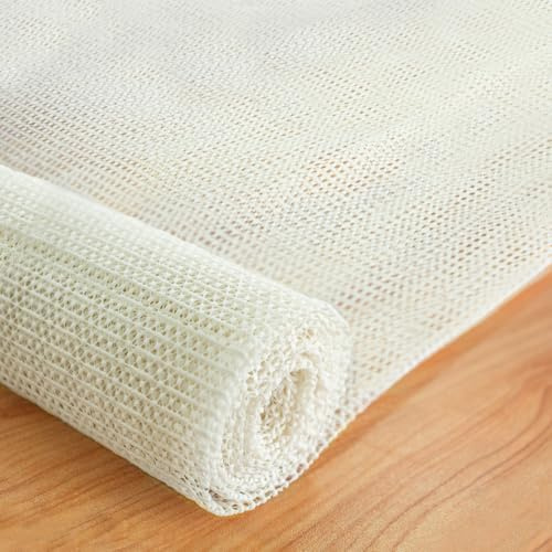 100x150cm Non Slip Mat - Rug Gripper Anti Slip Rug Underlay, Multipurpose Cuttable PVC Carpet Gripper, Rug Grippers for Laminate Floor, Home, Office, Cars, Kitchens, Trays, Drawers, Wooden Hard Floors