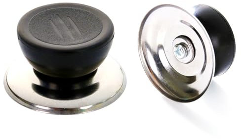 Pomelli Per Coperchi Di Pentole - Pomelli Universali Per Padelle, Pomelli Resistenti Al Calore | Pomelli Di Ricambio Resistenti, Pomelli Per Coperchi Di Pentole Con Impugnatura Facile Per Pentole Da C