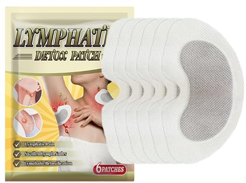 Patch autocollant lymphatique - Herbes - - Taches aisselles - Soutien lymphatique naturel - Amélioration de la circulation des autocollants en relief - Taches de désintoxication pour