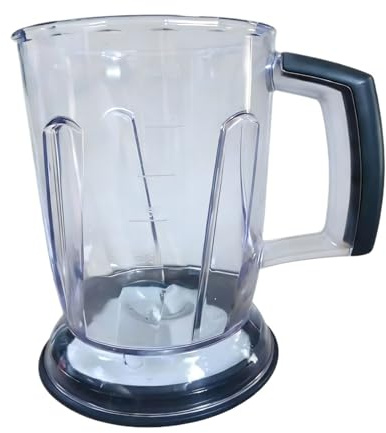 1250ML Blender Cup，Compatible For Braun MQ500 MQ505 MQ525 MQ535 MQ545 MQ700 MQ705 MQ725 MQ735 MQ745，Replacement Blender Spare Parts