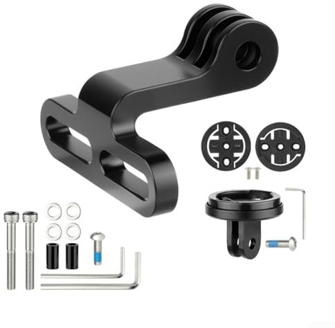 Stem Mount Bike Computer Holder For Garmin For Bryton For Wahoo Aluminum Bracket Built For Consistent Performance On Long Rides