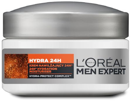 L'Oreal Paris Men Expert Hydra 24H Daily Moisturizer Intensive 24h Hydration, 1er Pack (1 x 50 ml)