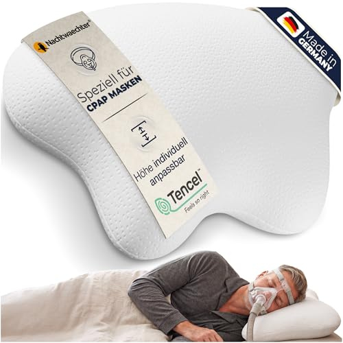 Nachtwaechter Seitenschläfer-Komfort Kissen LINA, CPAP-Kissen, individuell einstellbar