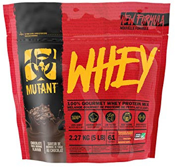 Mutant Whey – 100% Whey Protein Powder Shake, Gourmet Taste, 22g of Protein, Fast Absorbing, Easy Digesting, 2,27 kg - Chocolate Fudge Brownie