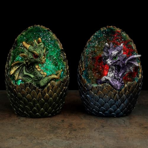 Puckator Elements Baby Dragon LED Crystal Egg (1)