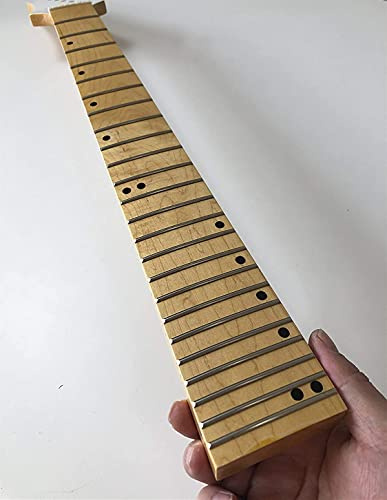 NC 7-saitiger E-Gitarrenhals, 24 Bünde, Griffbrett aus Ahorn, glänzendes Finish