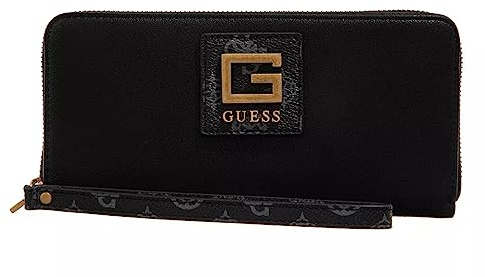 GUESS Alva SLG Zip Around Wallet L Black Multi