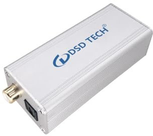 DSD TECH SH-AU01A Adattatore Audio Ottico Coassiale da USB a TOSLINK