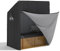Timisea Housse de protection pour chaise de plage - Résistant à l'hiver - En tissu Oxford - 120 x 90 x 155/140 cm - Housse pour chaise de plage - Housse pour meubles de jardin