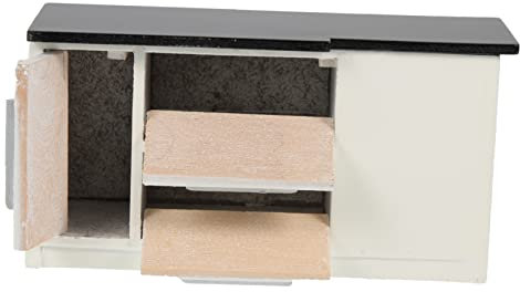 DRESSOOS Miniaturmöbel Für Puppenhaus Küchenmöbel Modell Miniatur Möbel Kreative Dekoration Für Tiny Houses Für Miniaturliebhaber Und Puppenhaus-enthusiasten