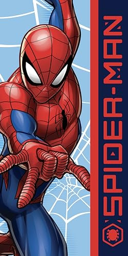 Jay Franco Marvel Asciugamano da spiaggia Spiderman 10. 70 X 140 cm, 190943
