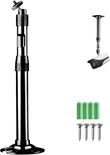 ACTIUSIS Soporte de pared universal para proyector, soporte de pared para proyector, montaje en pared, 20 – 40 cm, color negro