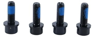 Orivin 4 Stück M6 X 18 Mm MTB-Bremssattelschrauben, Adapterschrauben Für Hydraulische Scheibenbremsen, Kompatibel Mit Fahrrädern
