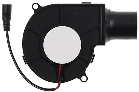 MHADBKH Ventilador eléctrico con rodamiento de bolas, refrigeración por aire 7530, soplador para barbacoa, camping, picnic, cocina, portátil, centrífugo, ventilador automotriz