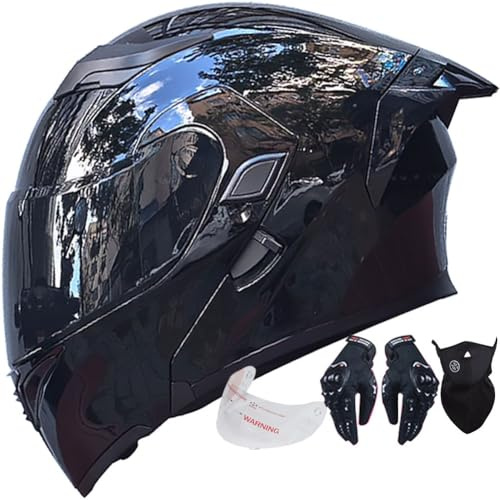 Byroads Caschi Modulare per Moto Donna Uomo Casco Moto Apribili Full Face Omologato ECER 22.06 Cascos Flip Up Modulari Integrato Leggero M~XXL