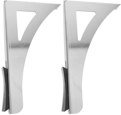 Lurrose Supporto per Scaldabagno a Parete in Acciaio Inox Resistente, Gancio per Scaldabagno Elettrico Cilindrico, Staffa Compatta per Installazione su Muro in Calcestruzzo o Pareti Cave,