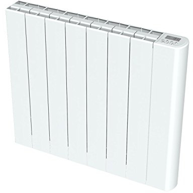 Cayenne NELIA15 NELIA - Radiador de inercia, 1500 W, color blanco brillante