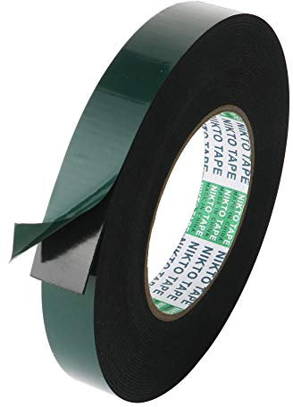 GTIWUNG Cinta de Espuma de Doble Cara 10m x 20mm, Cinta de Esponja, Cinta Adhesiva de Montaje, Cinta de Reparación Impermeable con Adhesión Extra Fuerte, Negro