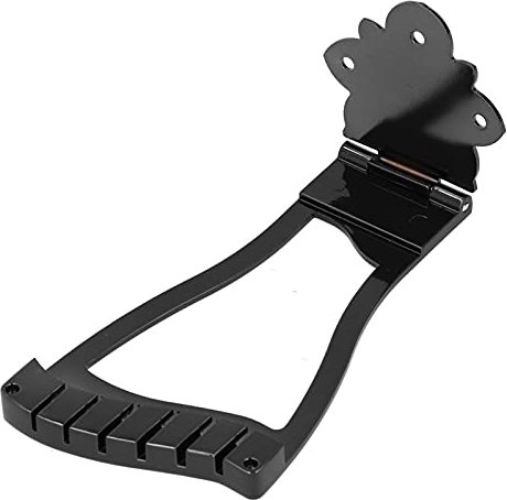 Steg-Saitenhalter, Zubehörteile Saitenhalter für E-Gitarre für Jazz für Musikinstrumente(Schwarz)