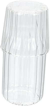 ABOOFAN Cooling Kettle Multi-Function Glass Carafe Desktop Carafe for Household Water Jug for Bedside Use Delicate Glass Design